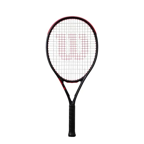 Wilson Clash 25 V3 Tennis Racket - Tennisschläger mit ergonomischem Design für angenehme Handhabung und robusten Materialien für langanhaltende Nutzung, ideal für verschiedene Sportarten.