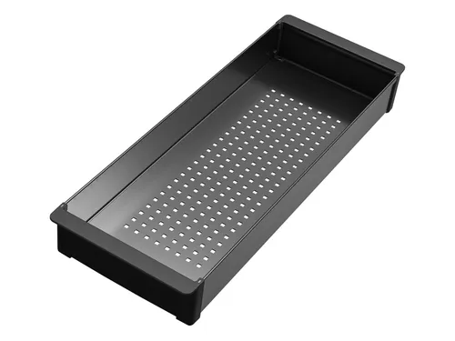 Franke 112.0655.239 Abtropfbecken Edelstahl Anthracite - Edelstahl-Abtropfbecken in Anthracite, ideal für Mythos Masterpiece Spülen. Außenmaß: 42,9 x 15,6 x 5,4 cm. Robuste und stilvolle Lösung für Ihre Küche.