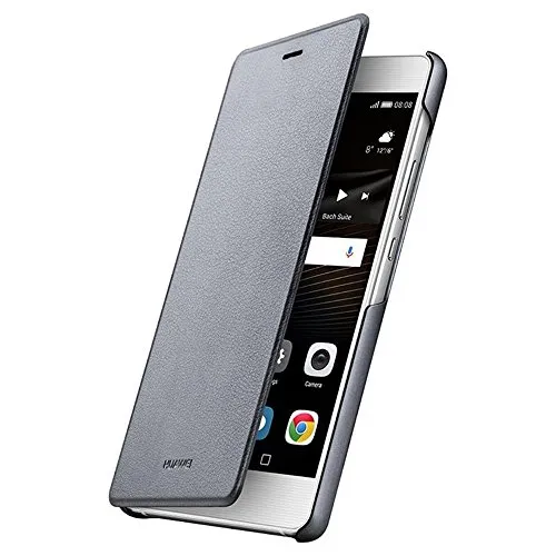 Huawei 51991527 Flip Schutzhülle für Huawei P9 Lite grau