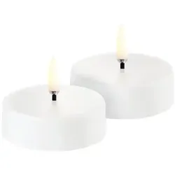 Produktbild Uyuni LED Maxi Teelicht rechargeable nordic white 2 Stück