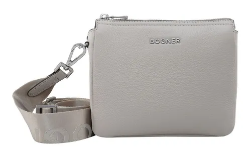 BOGNER Schultertasche Gulia Shoulderbag, aus echtem Rindsleder