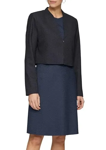 s.Oliver Blazer für Damen - Eleganter Blazer mit Regular Fit und Reverskragen, ideal für schicke Anlässe oder den Büroalltag.