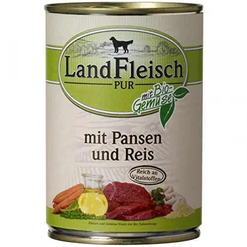 Landfleisch Pur 400g Pansen & Reis