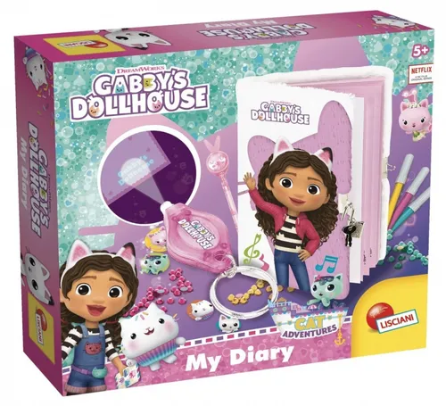 Diary Gabbys Dollhouse Lisciani 8008324106271