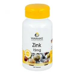 Zink 15 mg Tabletten