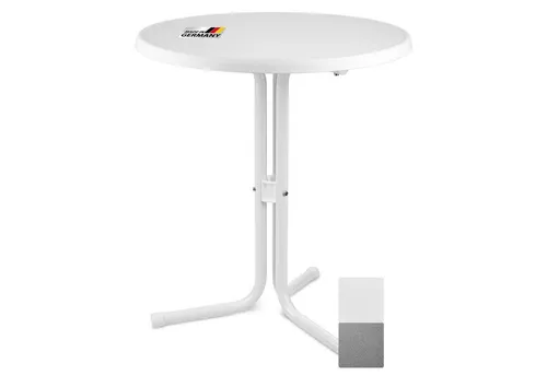 Bistrotisch Emma Ø60cm in weiß von Beautissu