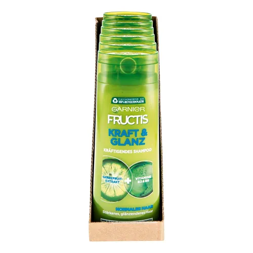 Garnier Fructis Shampoo Kraft & Glanz 250 ml, 6er Pack von Garnier