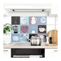 K&L Wall Art Fliesenaufkleber Loske Kaffee für die Küche von Wall Art