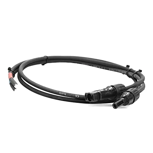 Offgridtec 1m 6mm² Solarkabel Profi-Verbindungskabel mit PV-Stecker