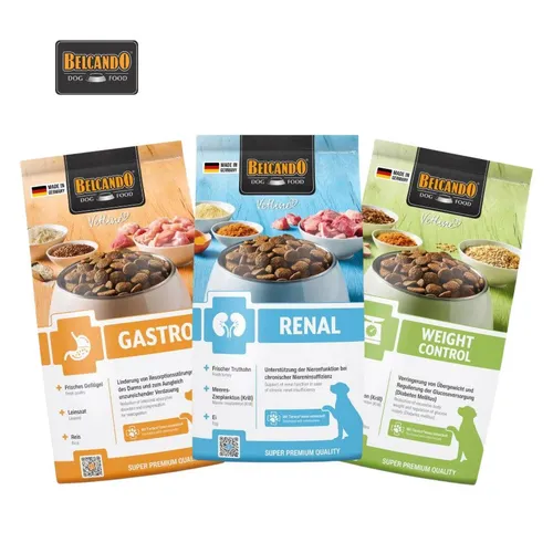 Belcando Vetline Trockenfutter 1,8kg / 7,5kg - Weight Control, Renal & Gastro Gastro, Trockenfutter für: Hunde