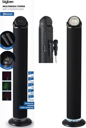 Sound Tower TW11 Multimedia Turm mit Lichteffekten