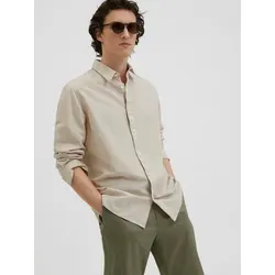 Selected Langarmhemd SLHSLIMSUN LS SHIRT CLASSIC D grau M