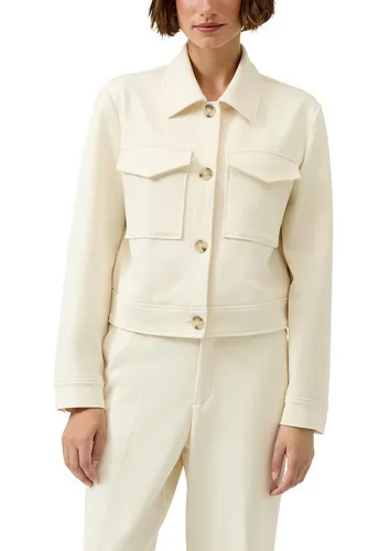 Produktbild s.Oliver RED LABEL Relaxed Fit Hemdjacke in Ecru, Größe 34