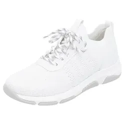 Remonte Damen D1S05 Slipper - Weiß, 38 EU - Slipper & Mokassins für Damen mit Komfortweite, auswechselbarer Einlegesohle und extra weichem Fußbett für höchsten Tragekomfort.