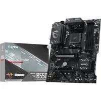 B550 GAMING Mainboard schwarz/silber