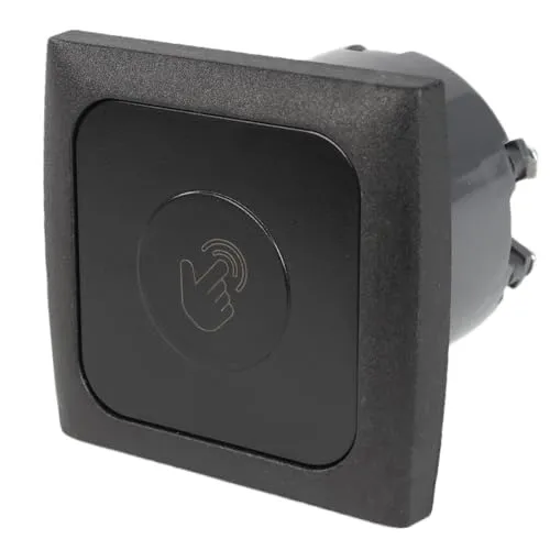 HABA C-Line Touch 12 Volt 48W Dimmer Schalter für Wohnmobile - Hochwertiger 12V Touch Dimmer Schalter für LED und Halogen mit Abdeckrahmen. Kompakt und kompatibel mit gängigen Herstellern. Ideal für eine angenehme Lichtsteuerung im Wohnmobil.