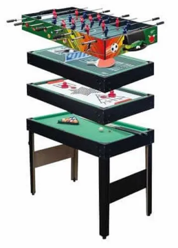 Carromco Valencia XT1 - 6-in-1 Spieltisch, vielseitig für spannende Spielabende mit Familie und Freunden