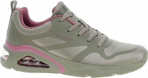 Skechers Damen Sneaker UNO grün Größe 38 - Skechers Damen Sneaker UNO in olivegrün - trendy und bequem mit Air-Cooled Memory Foam®-Einlegesohle für ein angenehmes Laufgefühl. Ideal für entspannte Freizeitaktivitäten.