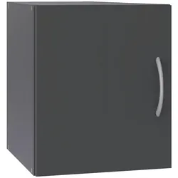 Xora Aufsatzschrank, Graphit, 40x40x40 cm - Bürostühle: Robuster Kunststoffaufsatzschrank in Graphit, ideal für Waschküche und Mehrzwecknutzung, Made in Germany und BQ-zertifiziert.