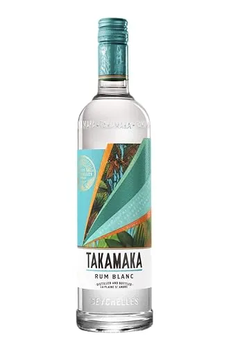 Takamaka Rum Blanc,Rum von den Seychellen | leicht, cremig & tropisch | für klassische Cocktails | 40,2% vol. | 700 ml