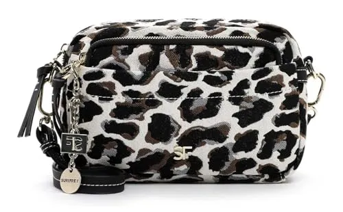SURI FREY Umhängetasche Crossbody Bag - Stylische Umhängetasche mit toller Innenausstattung und vielen praktischen Fächern für eine optimale Organisation. Ideal für jeden Anlass und bequem durch den verstellbaren Schulterriemen.