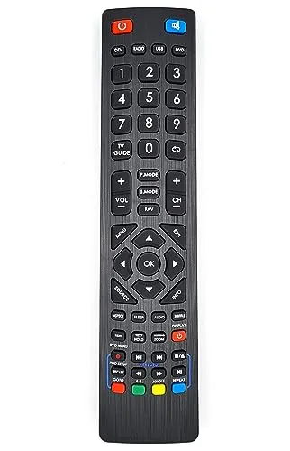 Ersatz Fernbedienung passend für Blaupunkt TV | BLA-42/139X-GB-5B-FHBQKU | BLA-42/188N-GB-5B-1HBQKUP-DE | BLA-50/211J-GB-5B-FHCUP | BR32K147BBKPE902 |