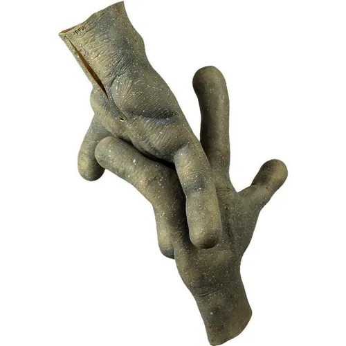 Ghoulish Productions 25364 Hands Aliens Maske, grau - Kostüm-Handschuhe für Erwachsene, perfekt für Halloween oder Kostümpartys mit extraterrestrischem Design.