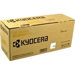 Kyocera TK-5345Y Original Toner gelb - für TASKalfa 352 ci, 9.000 Seiten Kapazität, höchste Druckqualität und 100% Funktionsgarantie