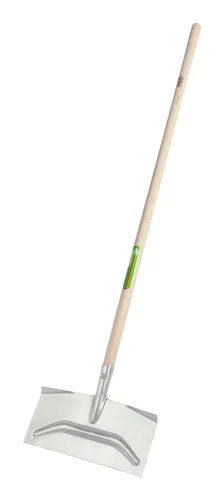 Freund Victoria Schneescharre 97164 – Robuste Schneeschaufel mit Holzstiel