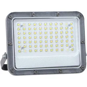 Luxula LED-Außenstrahler LX400233, IP65 wasserdicht, 50 Watt / 6.500 Lumen, neutralweiß, 230 V
