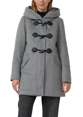 s.Oliver Taillierter Dufflecoat aus Wollmix