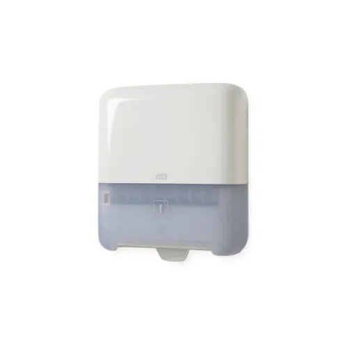 Tork Matic® Spender H1 für Rollenhandtücher mit Nachfüllanzeige - Papierhandtuchspender in elegantem Elevation Design, mit Füllstandsanzeige und abschließbarer Funktion für hohe Hygieneansprüche.