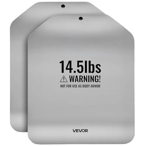 VEVOR Gewichtsplatten für Gewichtswesten 13,2 kg Set von Vevor
