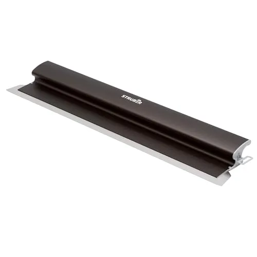STRÜBER Flächenspachtel 800mm mit Aluminium-Griff und Edelstahlblatt – Ideal für Trockenbau und Verputzarbeiten - Der STRÜBER Flächenspachtel mit 800mm Breite und ergonomischem Griff ermöglicht müheloses Spachteln und Glätten. Austauschbare Klinge für langlebigen Einsatz – perfekt für präzise Arbeiten im Handwerk.