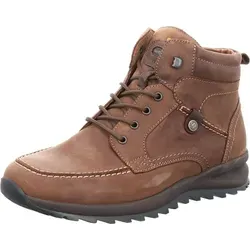 Waldläufer Schnürboots Helle Damen 31343734393730 Braun 41 EU - Wanderschuhe aus hochwertigem Nubukleder mit seitlichem Reißverschluss für einfaches An- und Ausziehen. Warm gefüttert und mit rutschhemmender Gummisohle für optimalen Halt in der kalten Jahreszeit.