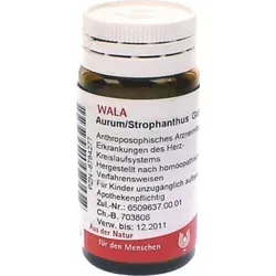 Aurum/Strophanthus Globuli 20 g