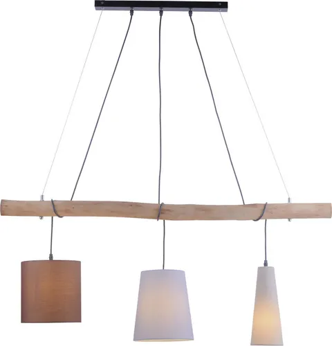 JUST LIGHT. Hängeleuchte DAMIAN - Bunte Pendelleuchte für kreative Räume - Hängeleuchte DAMIAN in buntem Design, ideal für die Gestaltung von Wohnräumen. Mit den Maßen BHT 100x120x22 cm bringt sie Farbe und Atmosphäre in Ihr Zuhause.