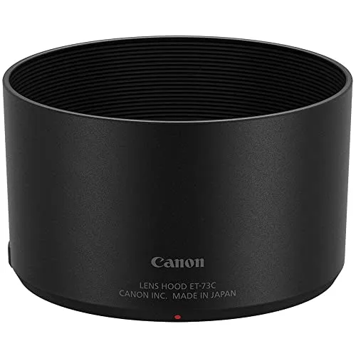 Canon ET-73C Gegenlichtblende für RF 100mm F2.8 L Macro IS USM - Gegenlichtblende für RF 100mm F2.8 L Macro IS USM, reduziert Blendenflecken und schützt Ihre Linse, ideal für professionelle Fotografie.