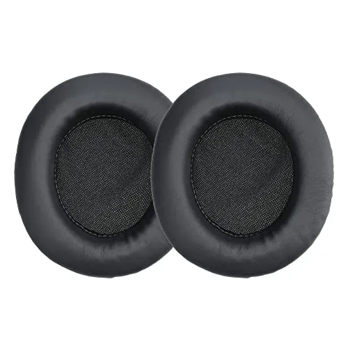 kwmobile 2X Ohrpolster kompatibel mit Beyerdynamic T70P/T90/DT770/DT880/DT990 Polster - Kopfhörer Polster aus Kunstleder für Over Ear Headphones