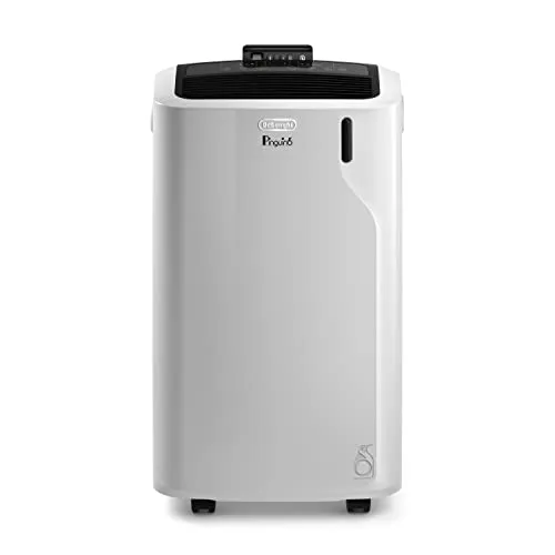 De'Longhi Pinguino PAC EM93 Silent - Mobile Klimaanlage - Mobile Klimaanlage für Räume bis 90 m³, 10.500 BTU/h Kühlleistung, leise mit 63 dB, inklusive Fensterkit und Entfeuchtungsfunktion für ein optimales Raumklima.