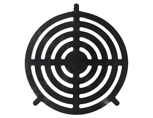 A. Weyck Tools Grill Einsatz Ø 20cm für Feuerplatte mit Halterung Grillrost Grilleinsatz BBQ Plancha #08