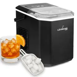 LEHMANN Eiswürfelmaschine – 9 Eiswürfel in 6–8 Minuten