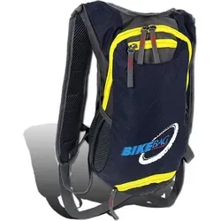 Bag Street Nylon Rucksack Herren Damen Sporttasche blau grau 20x41x12 D2OTJ614B - Blau