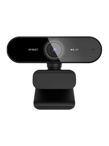 Emeet SmartCam Nova 4K Webcam - Die Emeet SmartCam Nova 4K Webcam bietet brillante UHD 4K-Qualität für Videokonferenzen. Mit automatischer Lichtkorrektur und dualem Mikrofon für klare Kommunikation ist sie ideal für professionelle und private Anwendungen.
