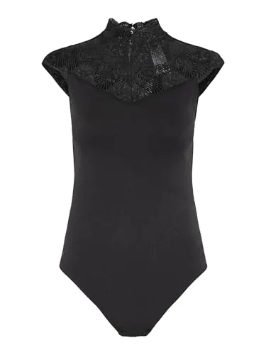 pieces Shirtbody Naya in schwarz von PIECES