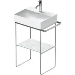 Duravit DuraSquare Metallkonsole 56,5x38cm, chrom von Duravit