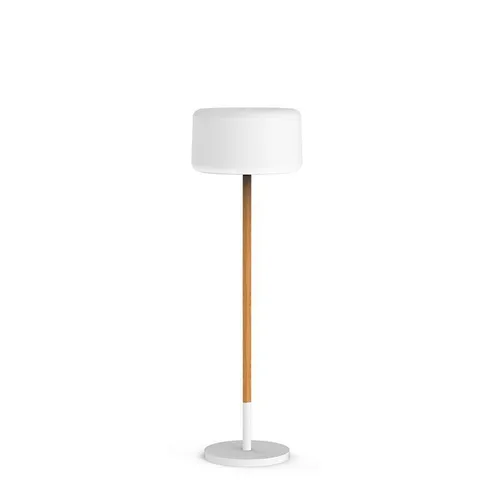 Produktbild NewGarden CHLOE PLANT WOOD LED Solar Stehlampe