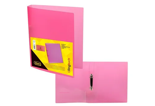 Idena Hefter Idena 224367 - Ringbuch DIN A4, aus PP, 2 Ringe, 35 mm Rückenbreite