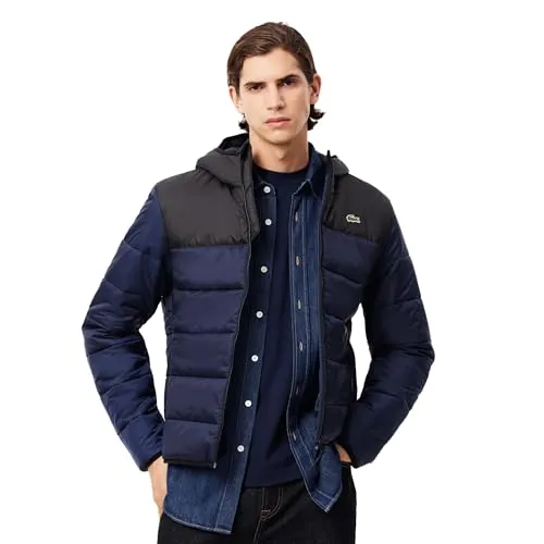 Lacoste Herren Jacke Sportjacke (1 Stück), Marineblau/Schwarz, 54