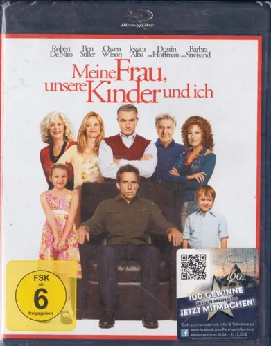 Meine Frau, unsere Kinder und ich - Blu-ray mit Robert De Niro und Ben Stiller - Komödie über Familienchaos, inklusive deutscher und englischer Sprache, ideal für Filmabende und Sammler.